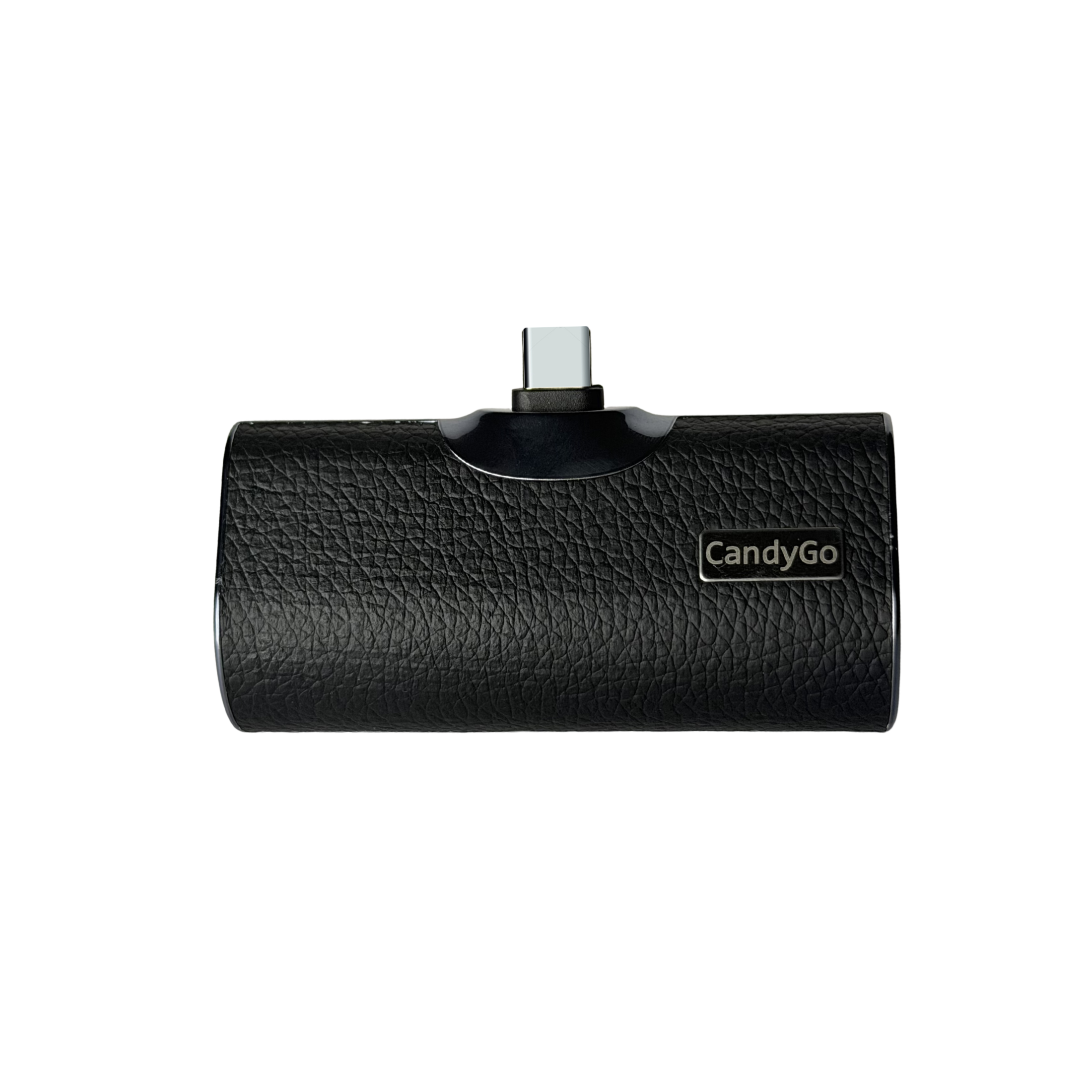 CandyGo Fashion Battery 5000mAh USB-C - Black Nappa Leather