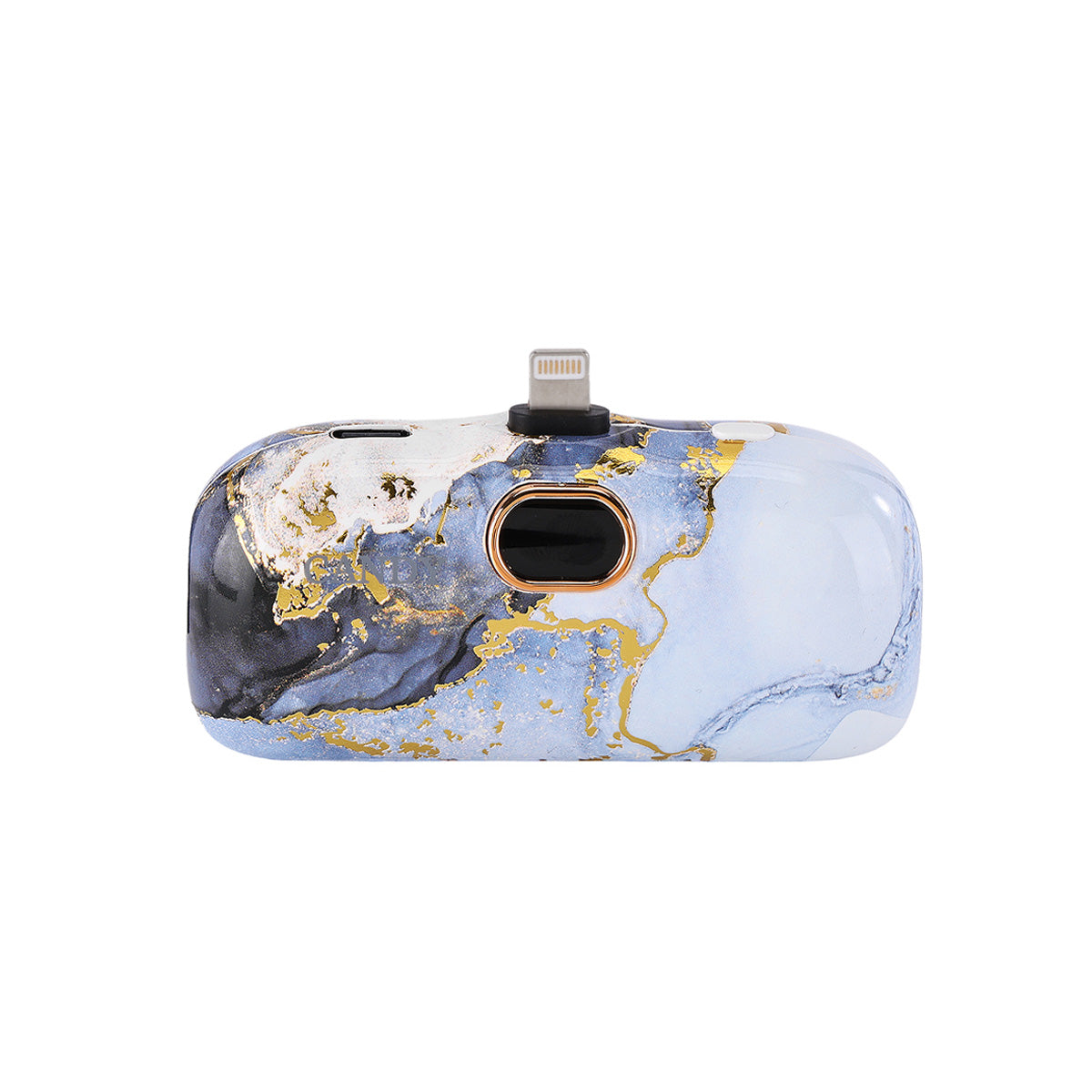 كاندي جو بوكيت باور بنك بقوة 5000 مللي امبير لايتنينج - ازرق لامع