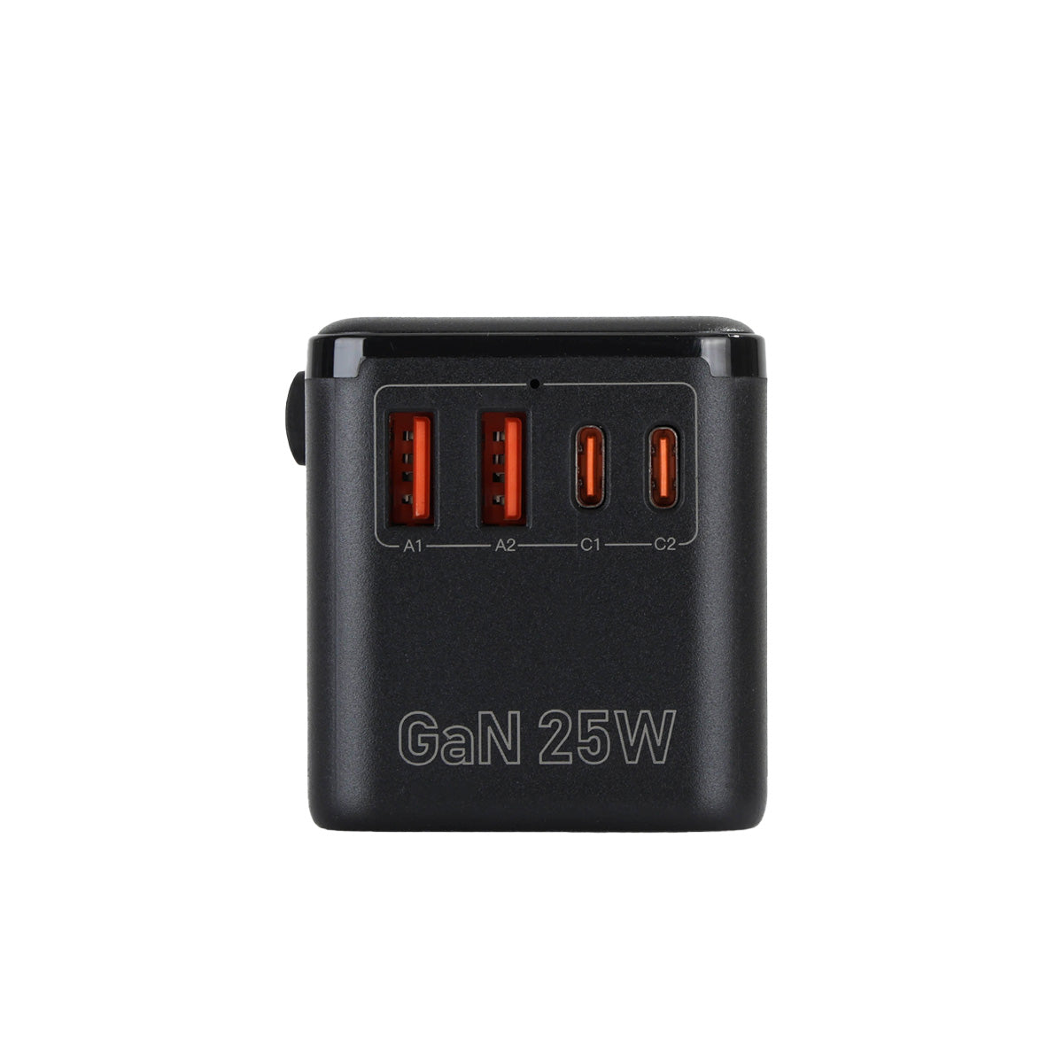 CandyGo Travel Adapter 5in1 GaN-Tech Black