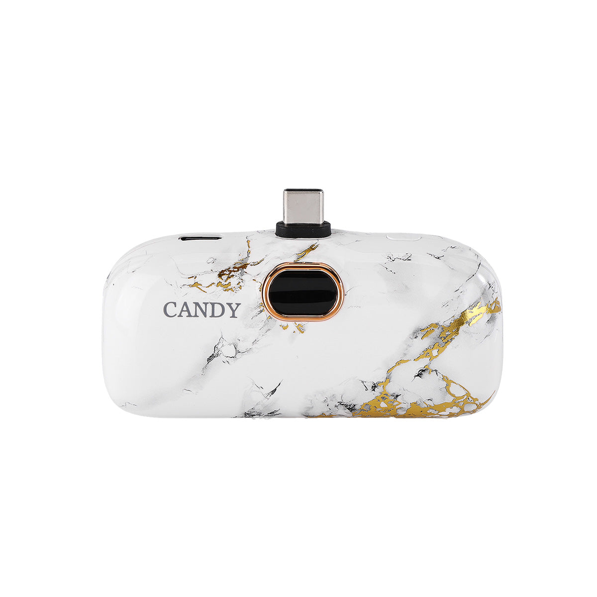 كاندي جو بوكيت باور بنك بقوة 5000 مللي امبير يو اس بي-سي - رملي لامع