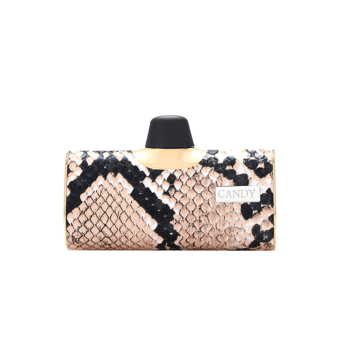 CandyGo Pocket Battery 5000mAh Lightning - Beige Leather