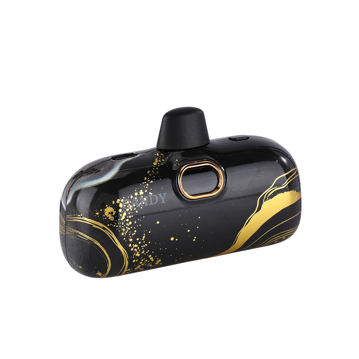 CandyGo Pocket Battery 5000mAh USB-C - Midnight Gold