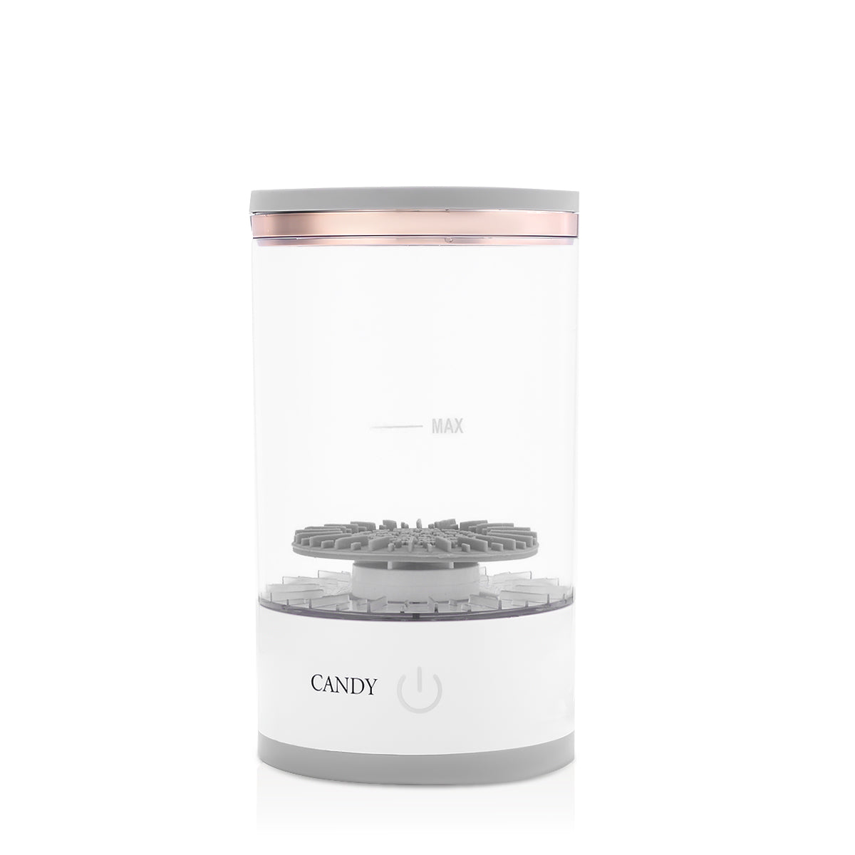 كاندي جو جهاز كهربائي لتنظيف فرش المكياج - ابيض