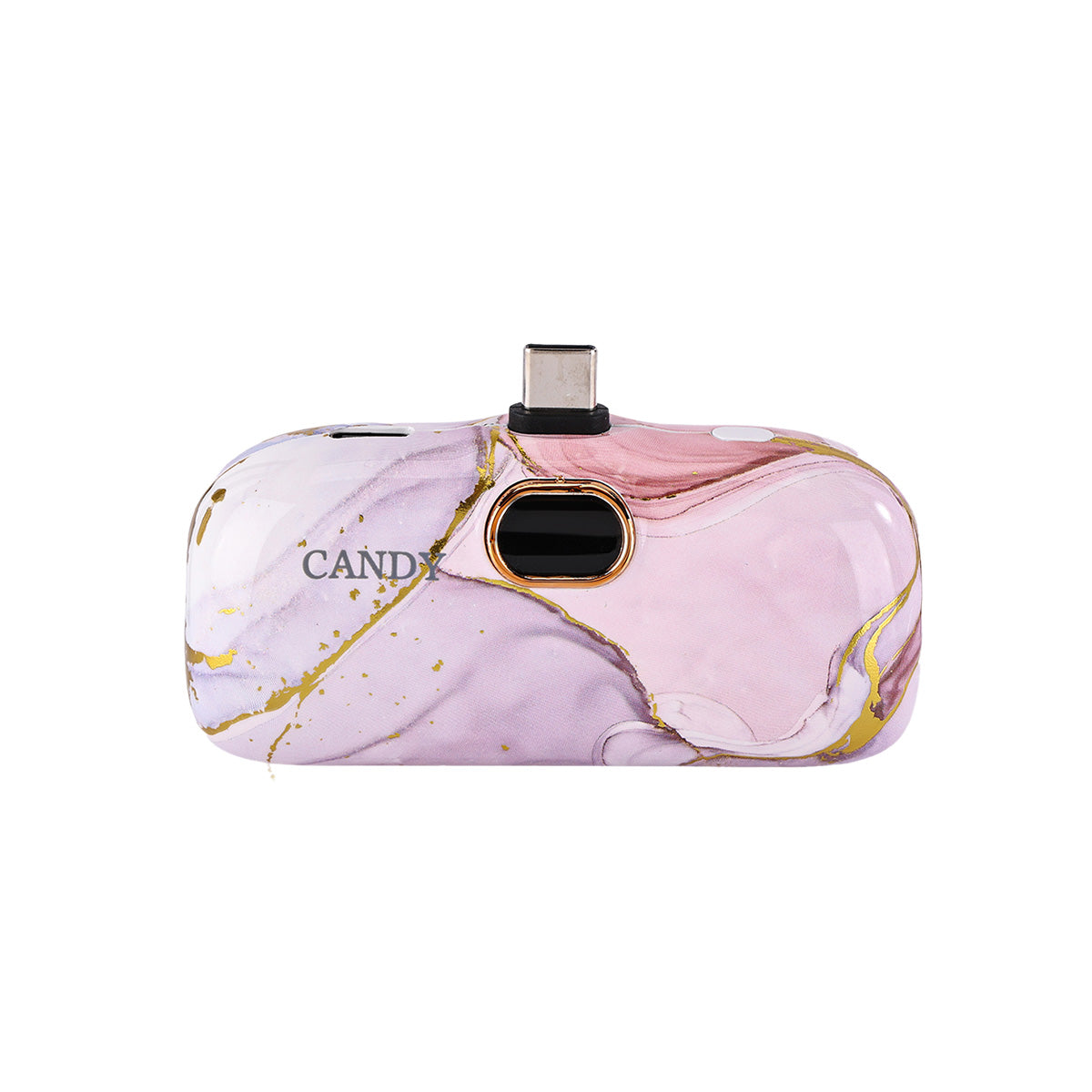 كاندي جو بوكيت باور بنك يو اس بي-سي بقوة 5000 مللي امبير - وردي لامع