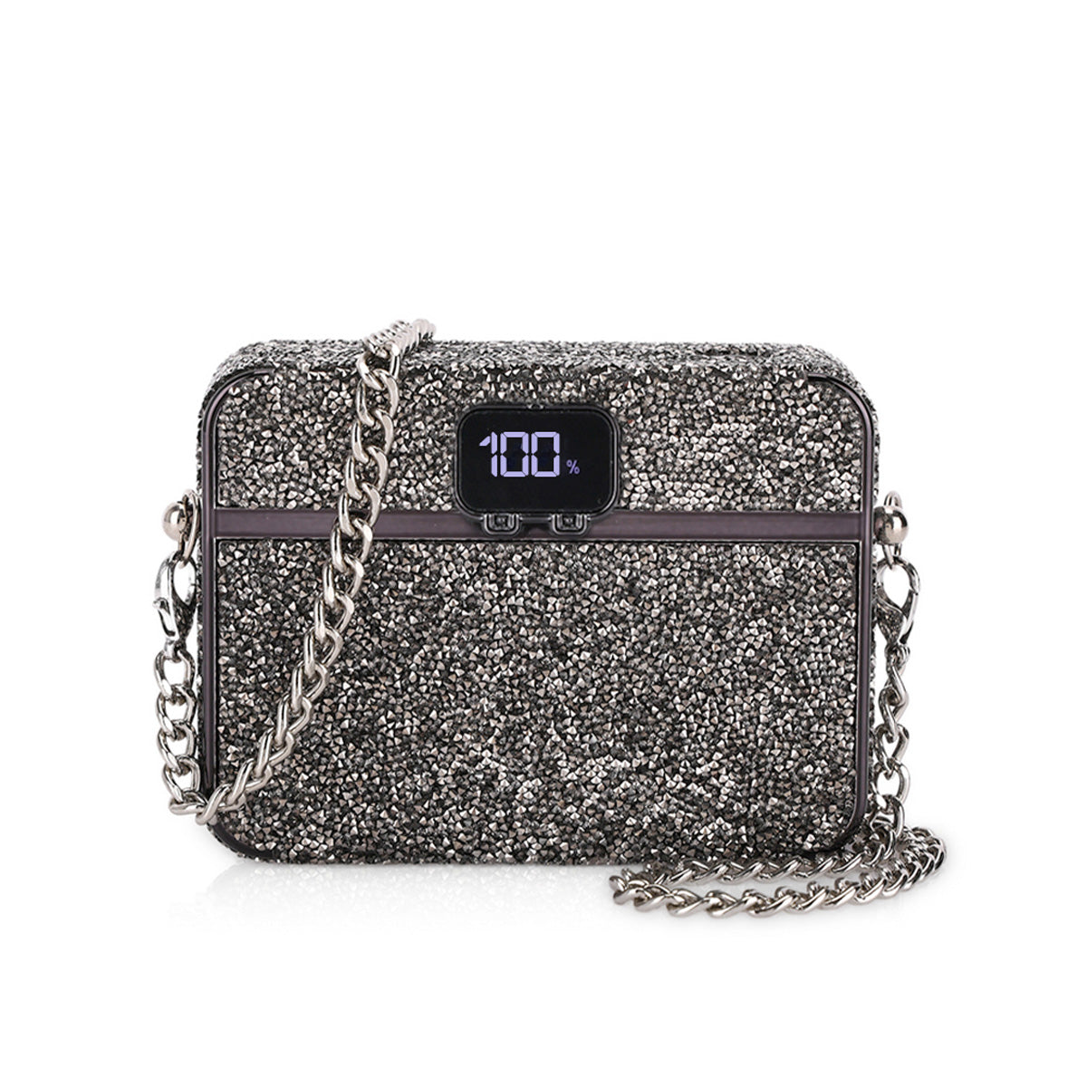 كاندي جو باور بانك شنطة صغيرة بقوة 10000 مللي أمبير شحن سريع 22.5 واط - الالماس الاسود