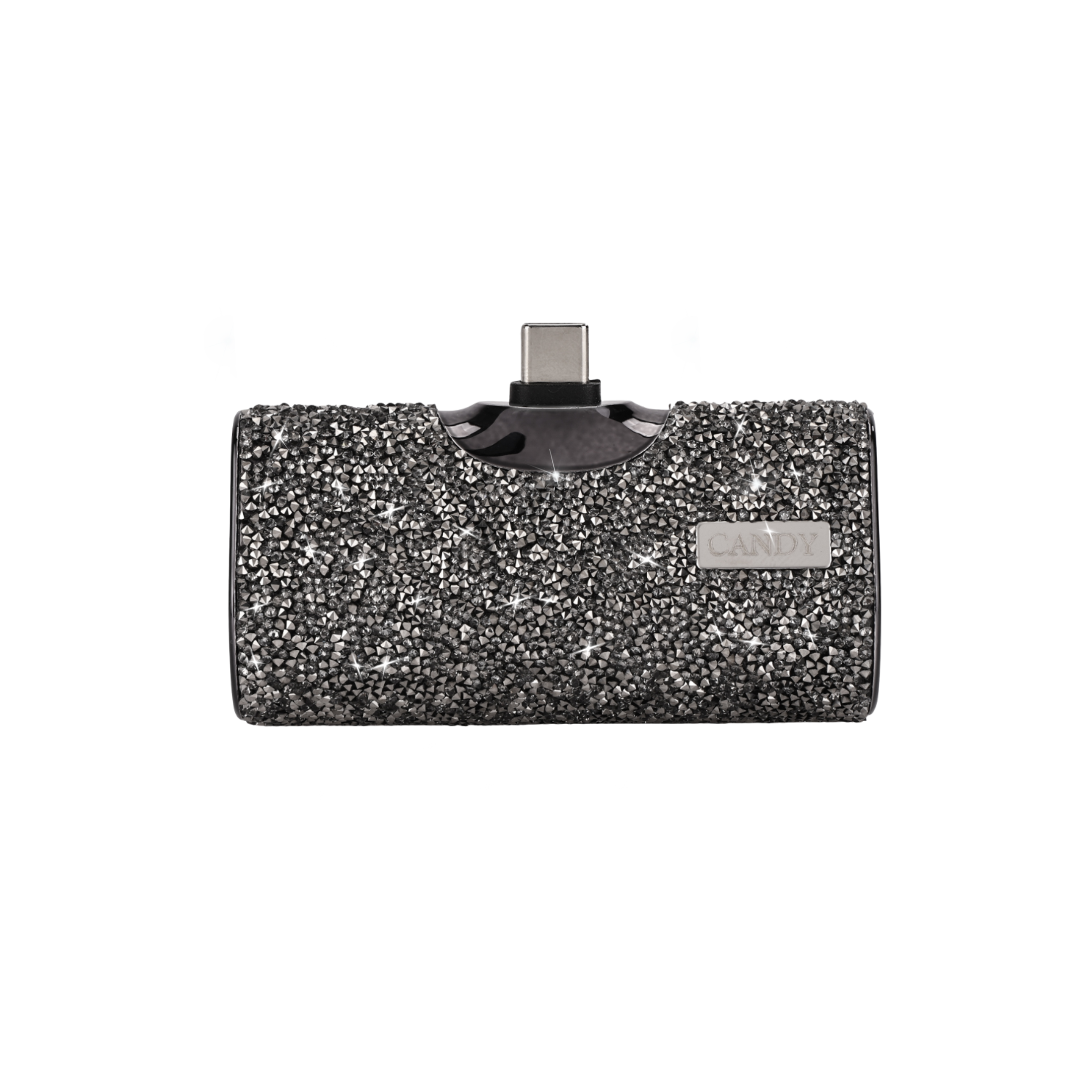 CandyGo Fashion Battery 5000mAh USB-C - Black Diamond