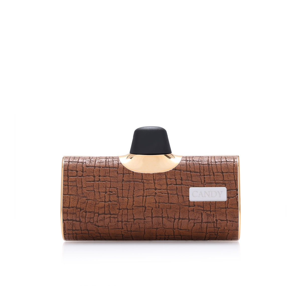 Candy Pocket Battery 5000mAh USB-C - Brown Leather