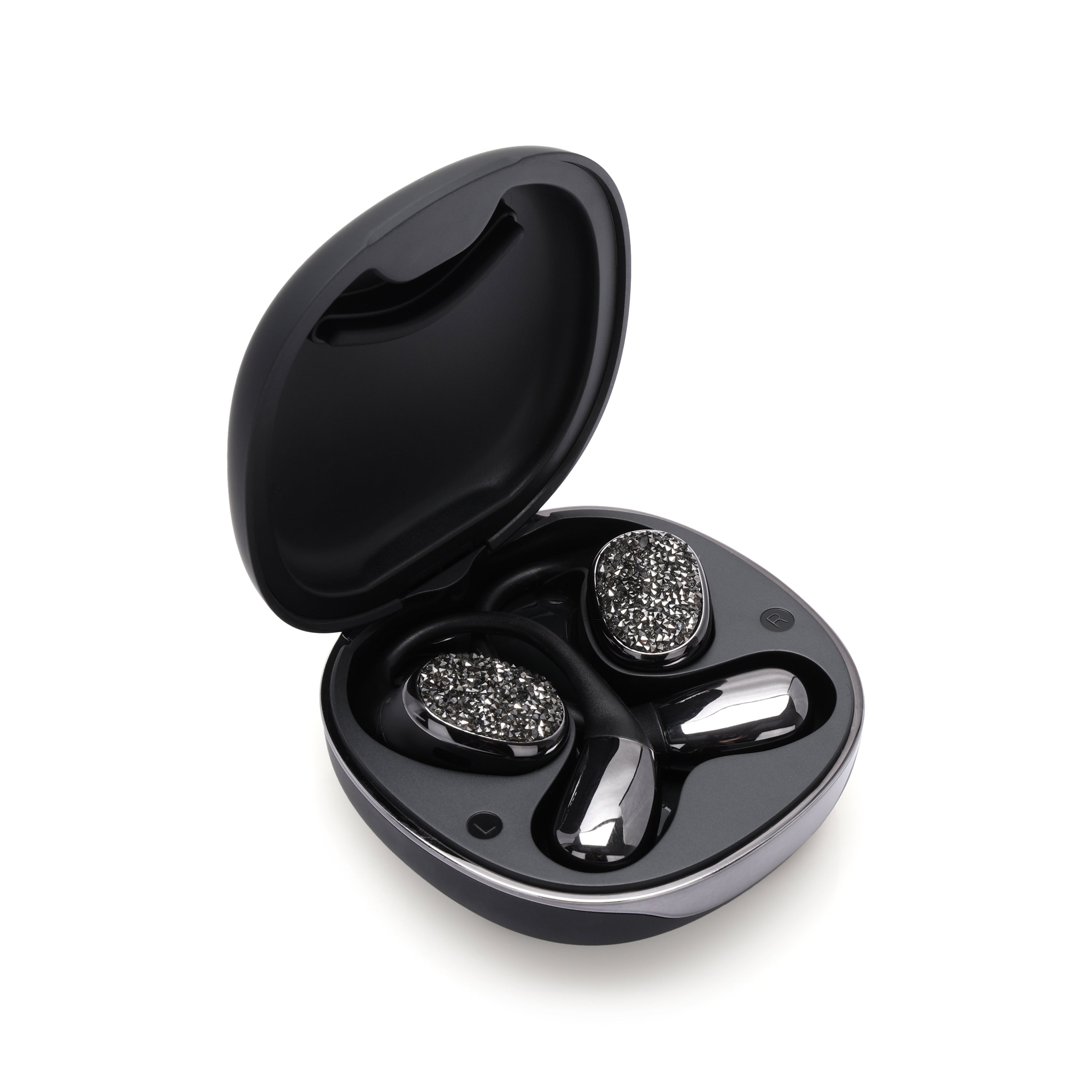 CandyGo Fashion Sport Open-Ear Headphones - Black Diamond