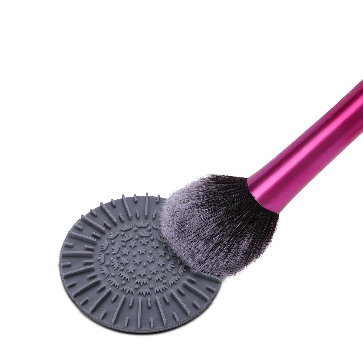 كاندي جو جهاز كهربائي لتنظيف فرش المكياج - ابيض