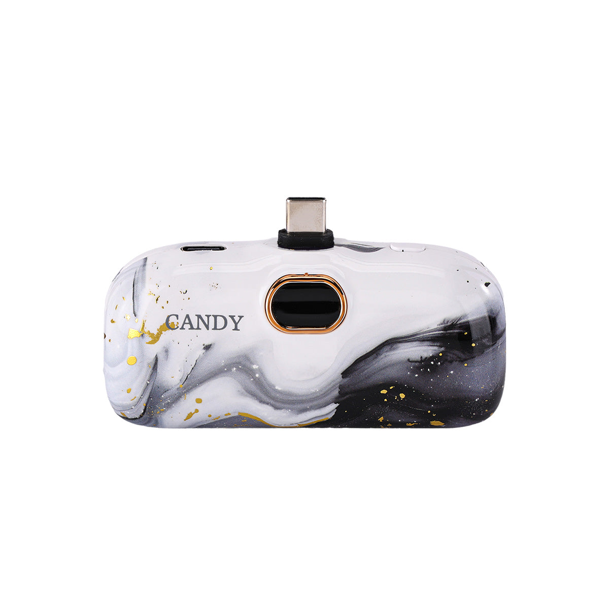 CandyGo Pocket Battery 5000mAh USB-C - Monochrome