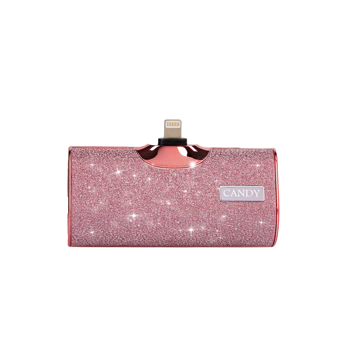 CandyGo Pocket Battery 5000mAh Lightning - Pink Diamond