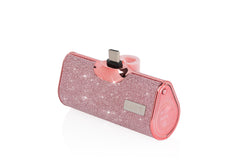 CandyGo Pocket Battery 5000mAh USB-C- Pink Diamond