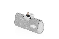 CandyGo Pocket Battery 5000mAh Lightning - Silver Diamond