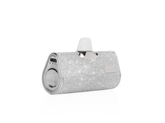 CandyGo Pocket Battery 5000mAh Lightning - Silver Diamond