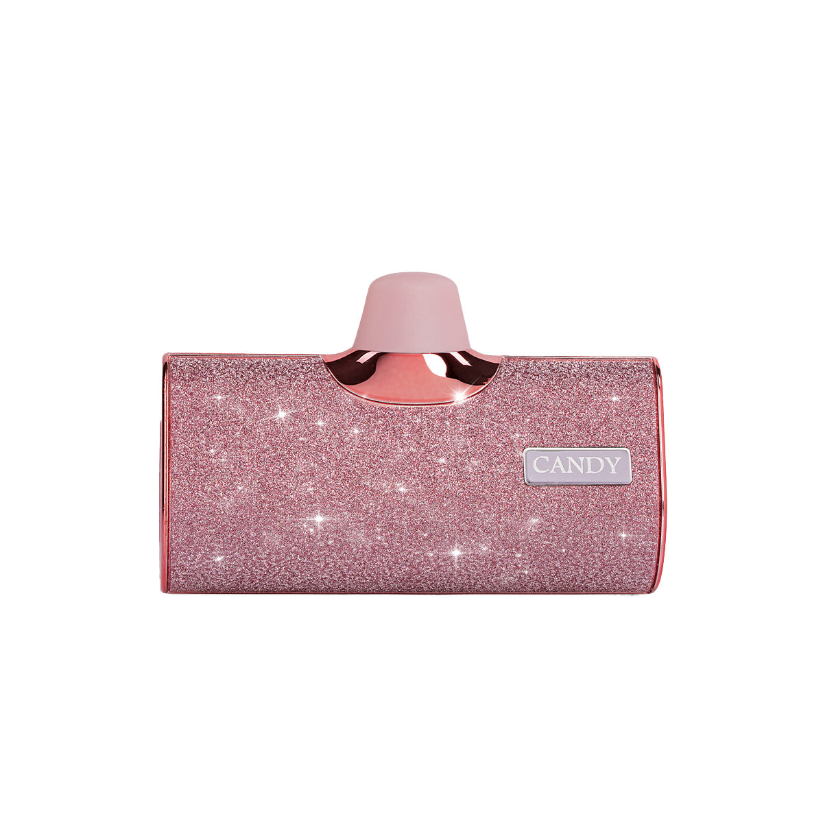 CandyGo Pocket Battery 5000mAh USB-C- Pink Diamond