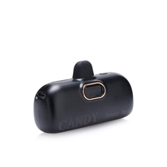 CandyGo Pocket Battery 5000mAh USB-C- Black