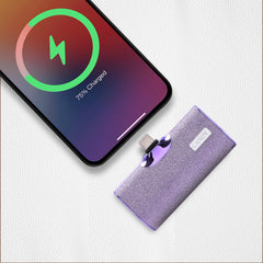 Candy Pocket Battery 5000mAh USB-C- Purple Diamond