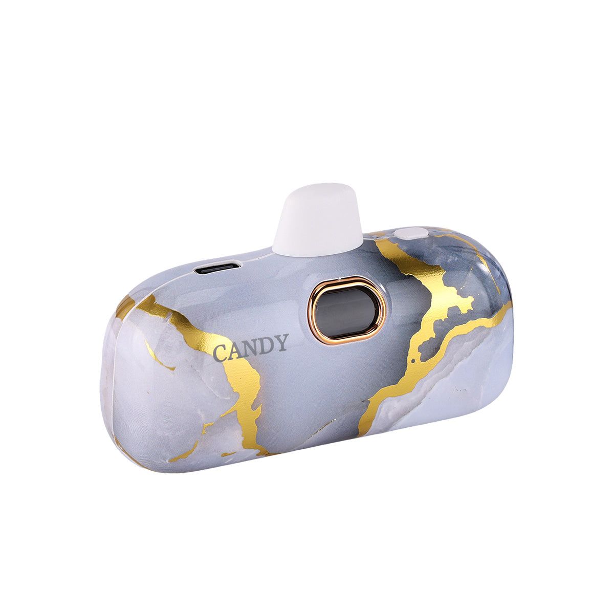 CandyGo Pocket Battery 5000mAh USB-C - Grey Spark