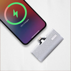 Candy Pocket Battery 5000mAh Lightning- Silver Diamond