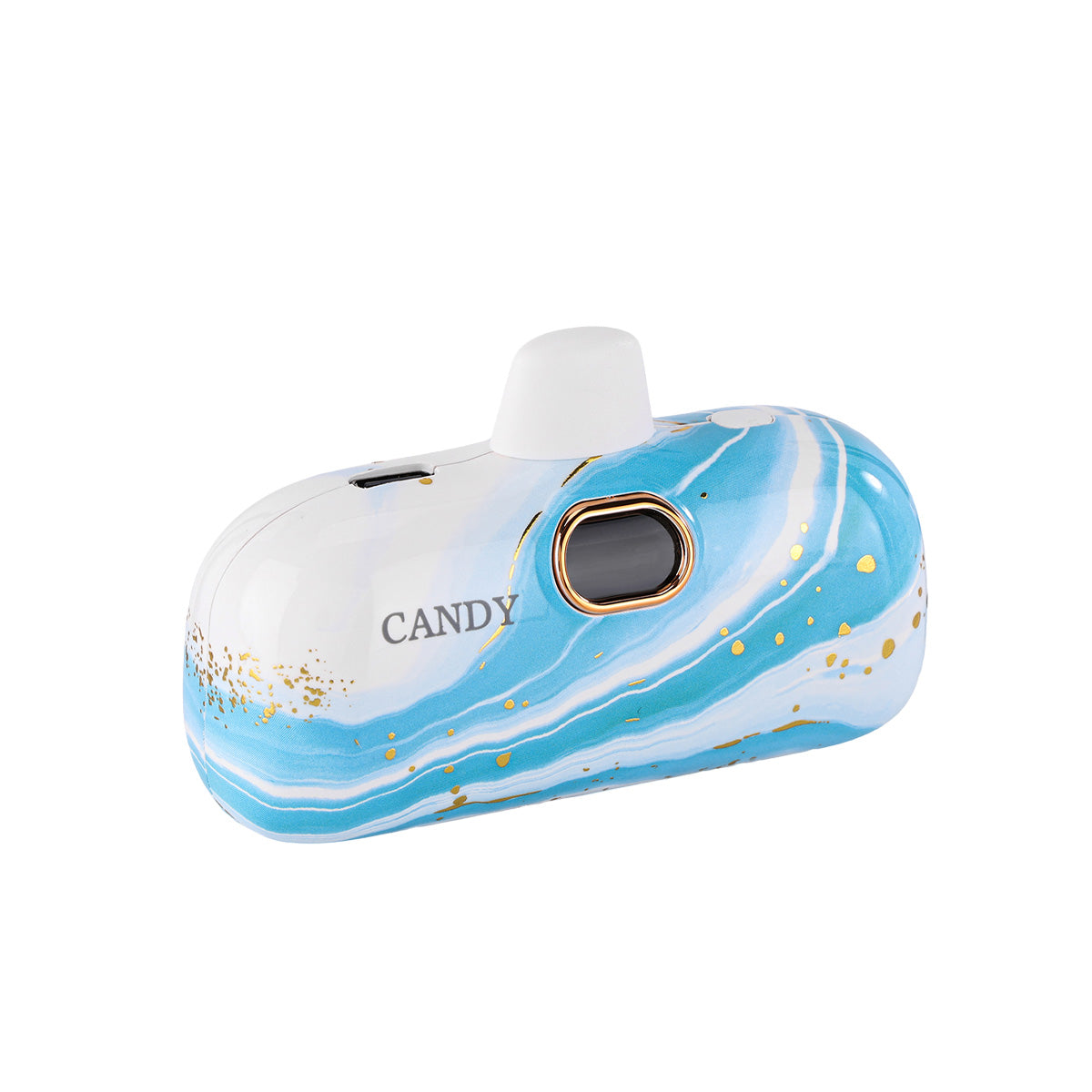 CandyGo Pocket Battery 5000mAh USB-C - Ocean Wave